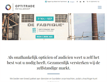 Tablet Screenshot of optitrade.nl