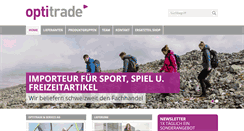 Desktop Screenshot of optitrade.ch